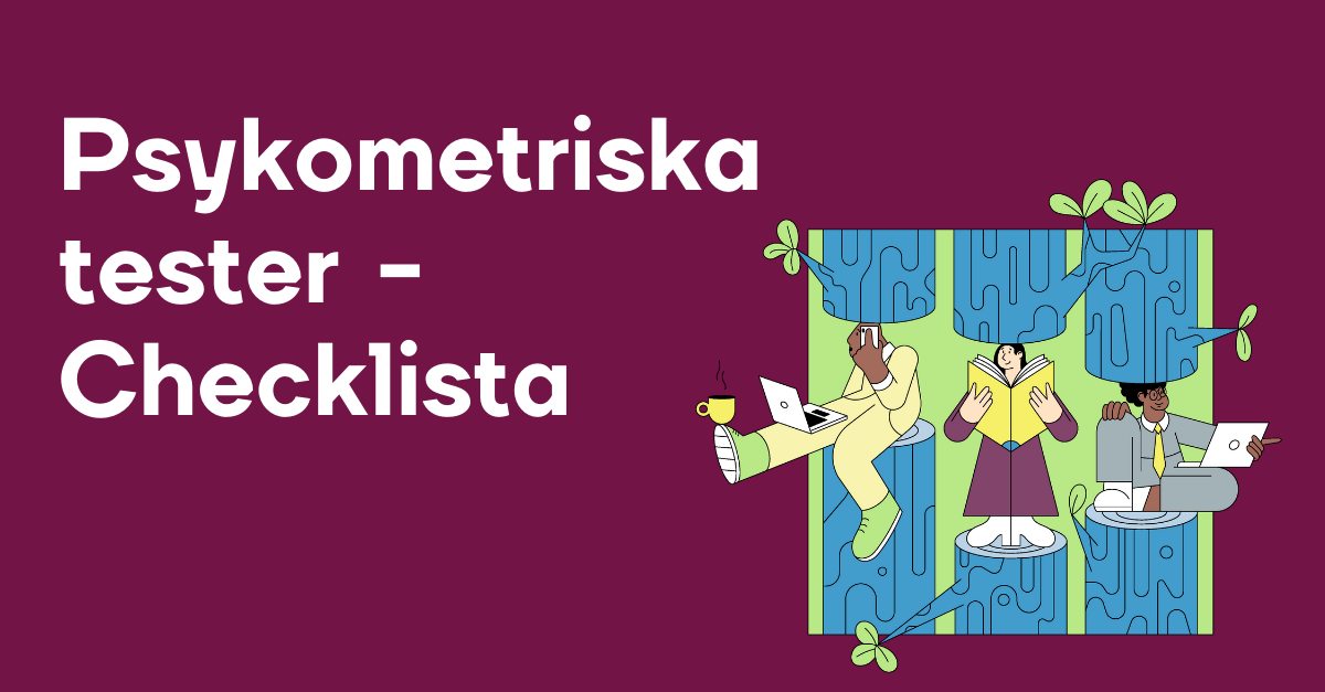 Psykometriska tester - checklista